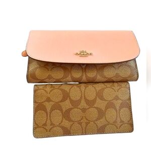 Compact Wallet, Blush Pink